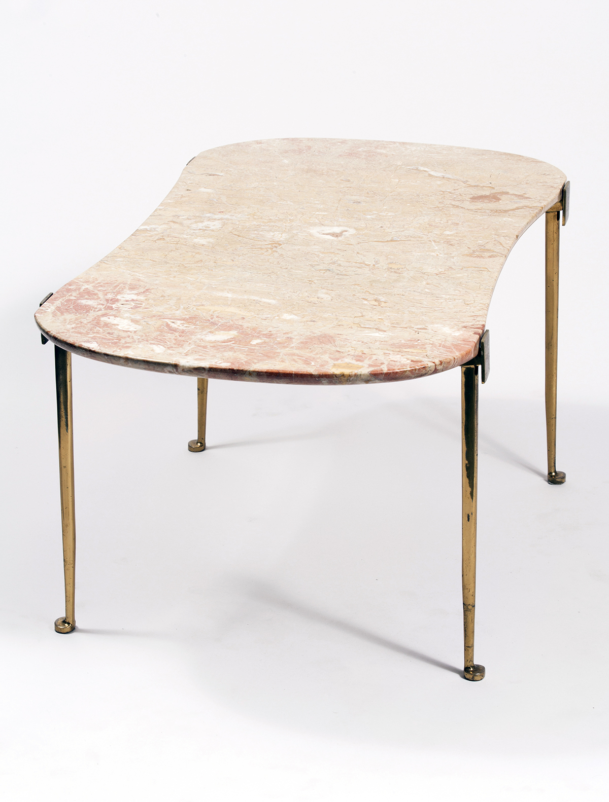 1550 marble brass coffee table 0001