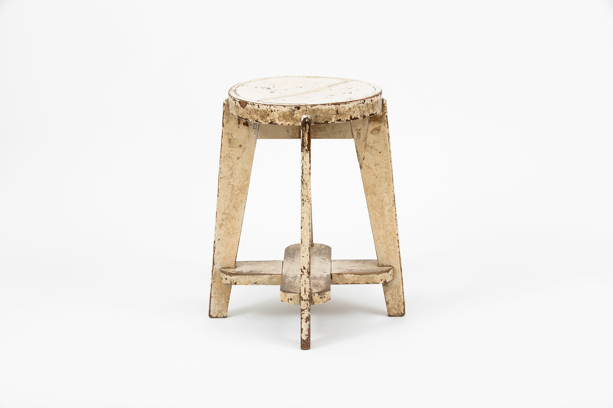 3579 PJ White Stool